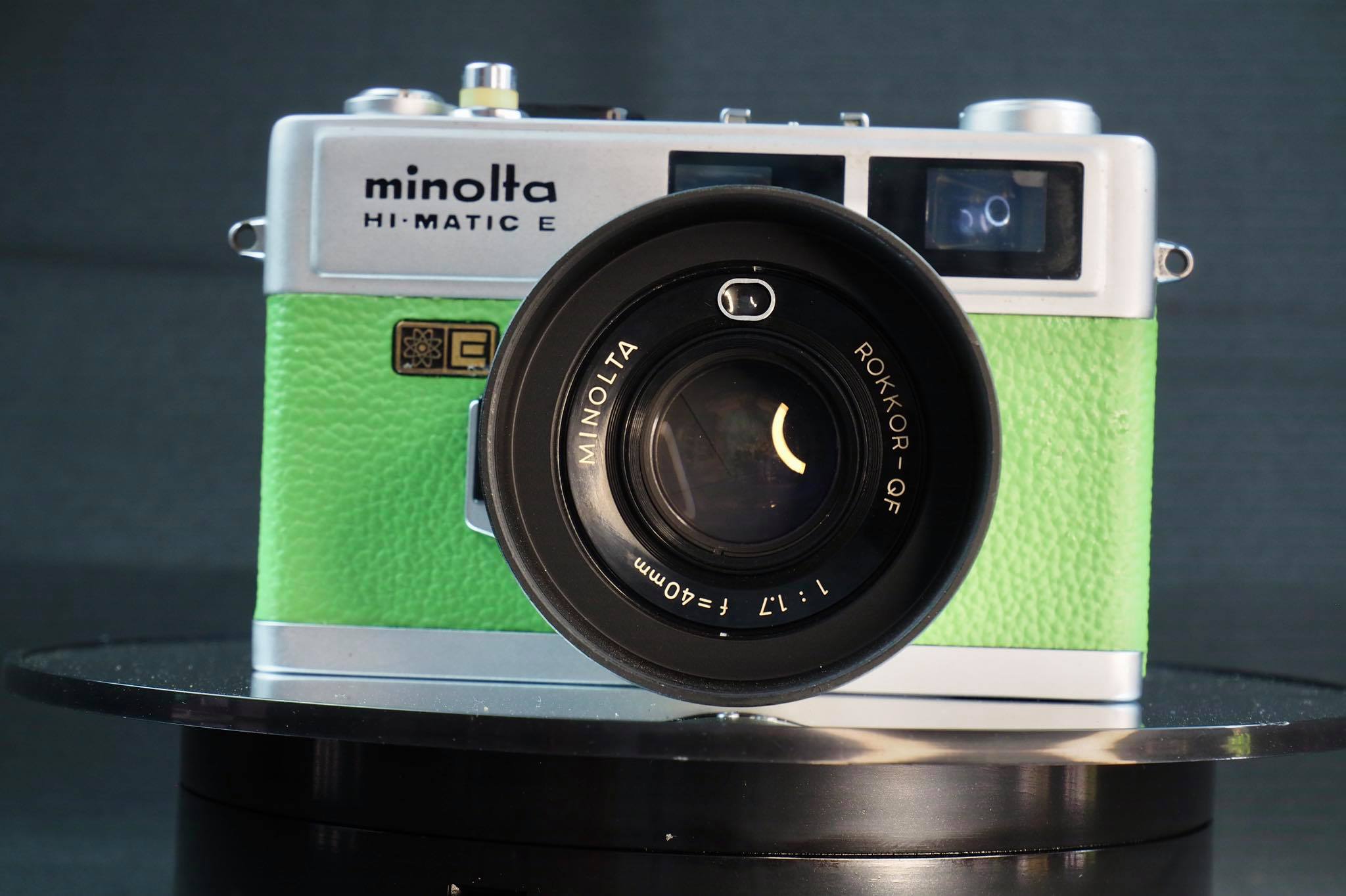 MINOLTA HIMATIC-E MINOLTA ROKKOR-QF 40MM.F1.7