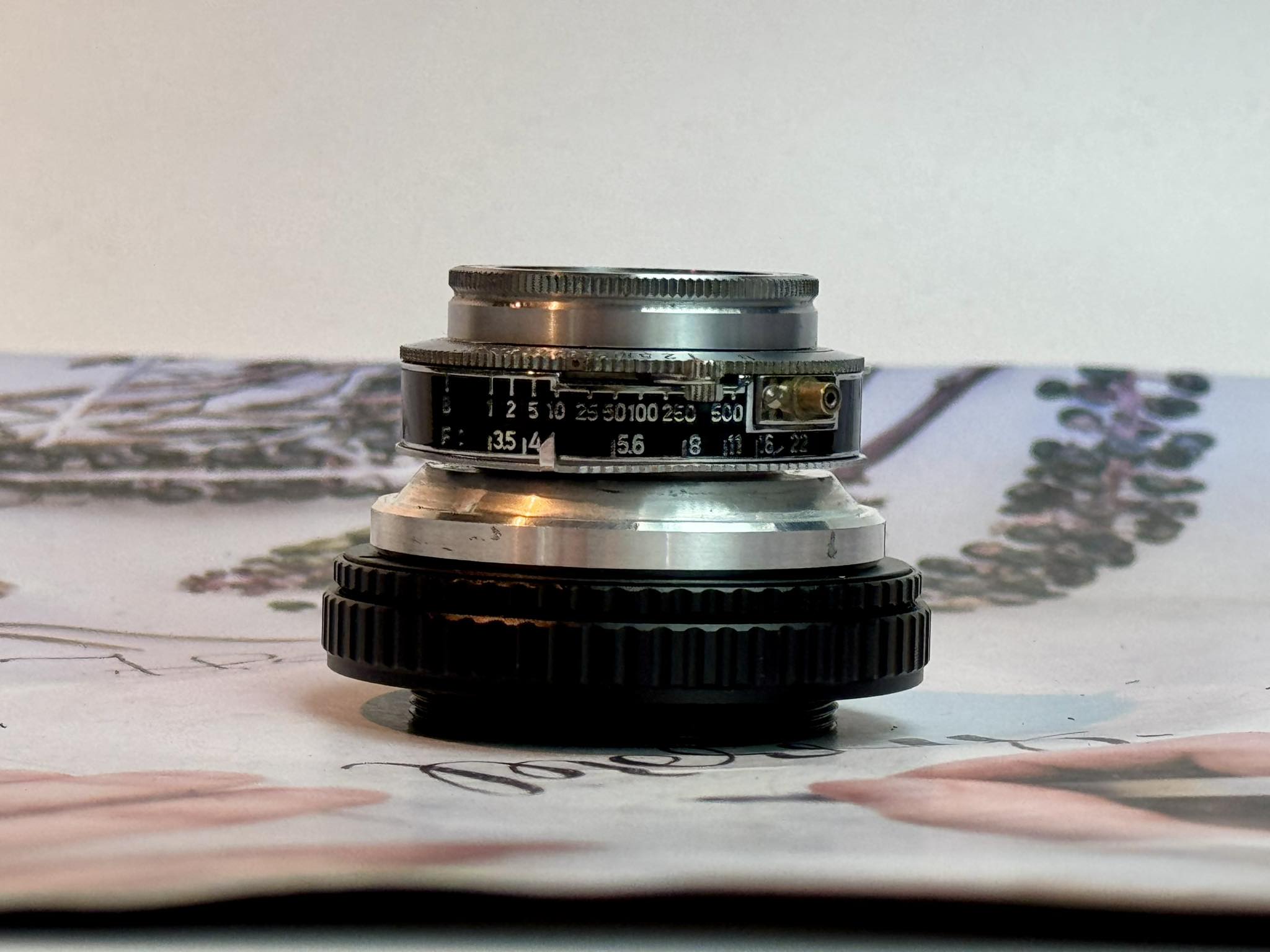 OLYMPUS D.ZUIKO F.C 75MM.F3.5 MODIFILED M42 MOUNT