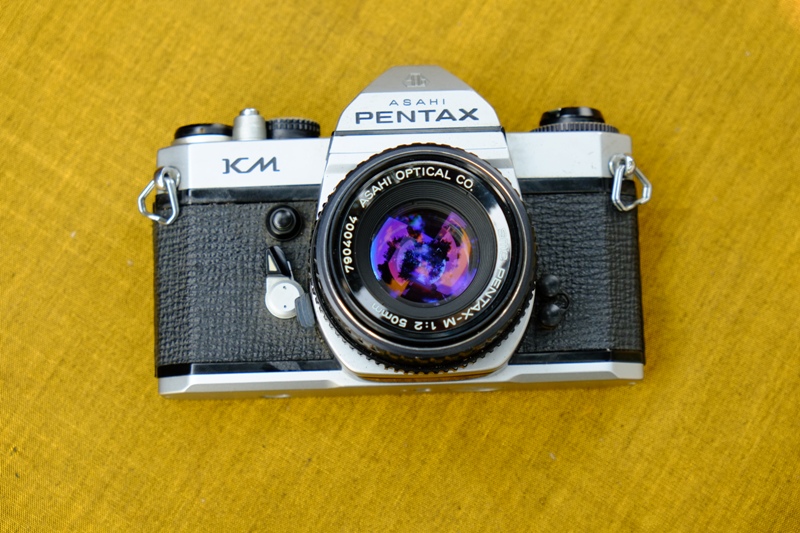 ASAHI PENTAX KM SMC PENTAX-M 50MM.F2