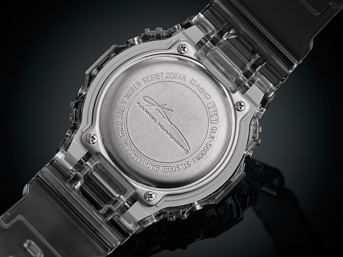 CASIO G-SHOCK นาฬิกาข้อมือ นาฬิกากันน้ำ นาฬิกาของแท้ ประกันศูนย์ CMG 1 ปี รุ่น GLX-5600KI-7 นาฬิกาสีเทา