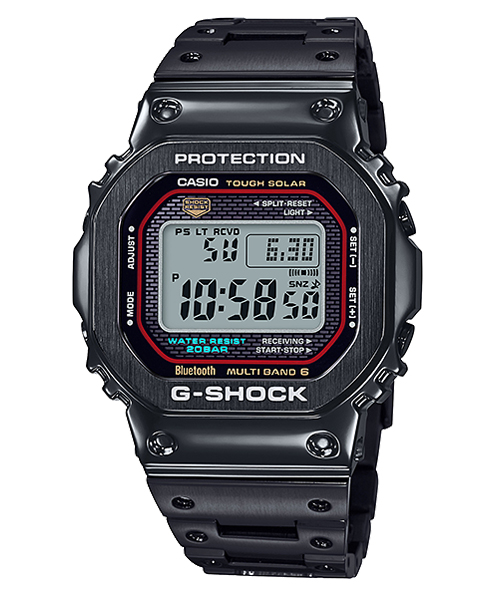 CASIO G-SHOCK นาฬิกาข้อมือ นาฬิกากันน้ำ นาฬิกาของแท้ ประกันศูนย์ CMG 1 ปี รุ่น GMW-B5000TFC-1D นาฬิกาสีดำ