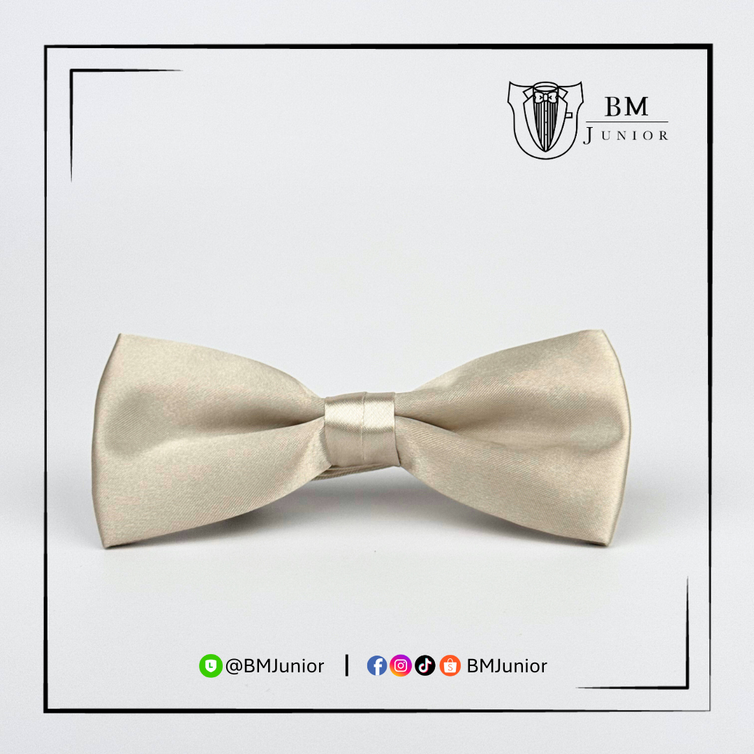 หูกระต่าย สีทองแชมเปญ | Champagne Gold Bowtie