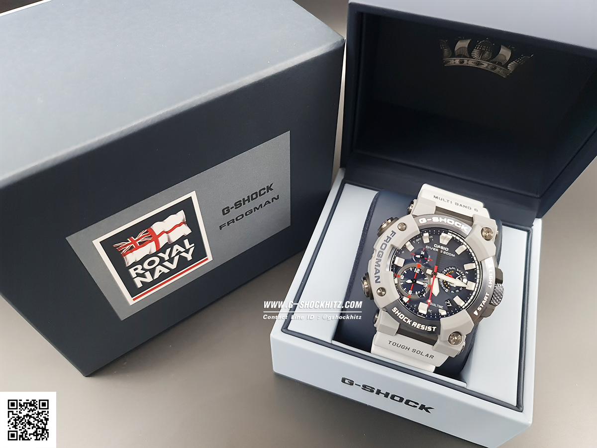 CASIO G-SHOCK นาฬิกาข้อมือ นาฬิกากันน้ำ นาฬิกาของแท้ ประกันศูนย์ CMG 1 ปี รุ่น GWF-A1000RN-8A นาฬิกาสีเทา