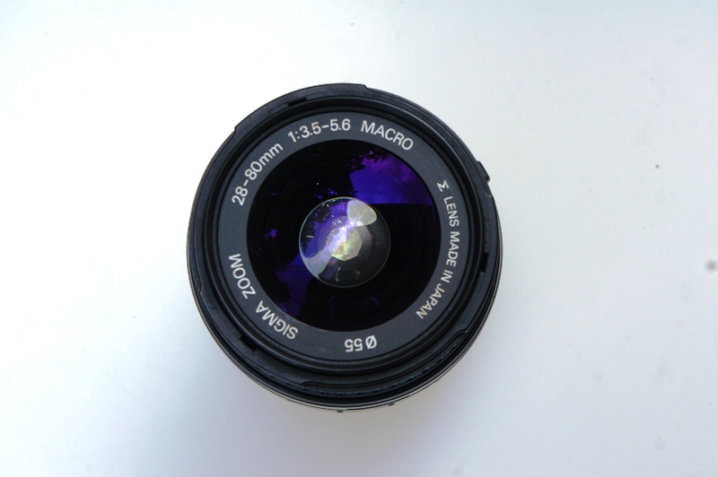 SIGMA ZOOM 28-80MM.F3.5-5.6 MACRO CANON EF MOUNT