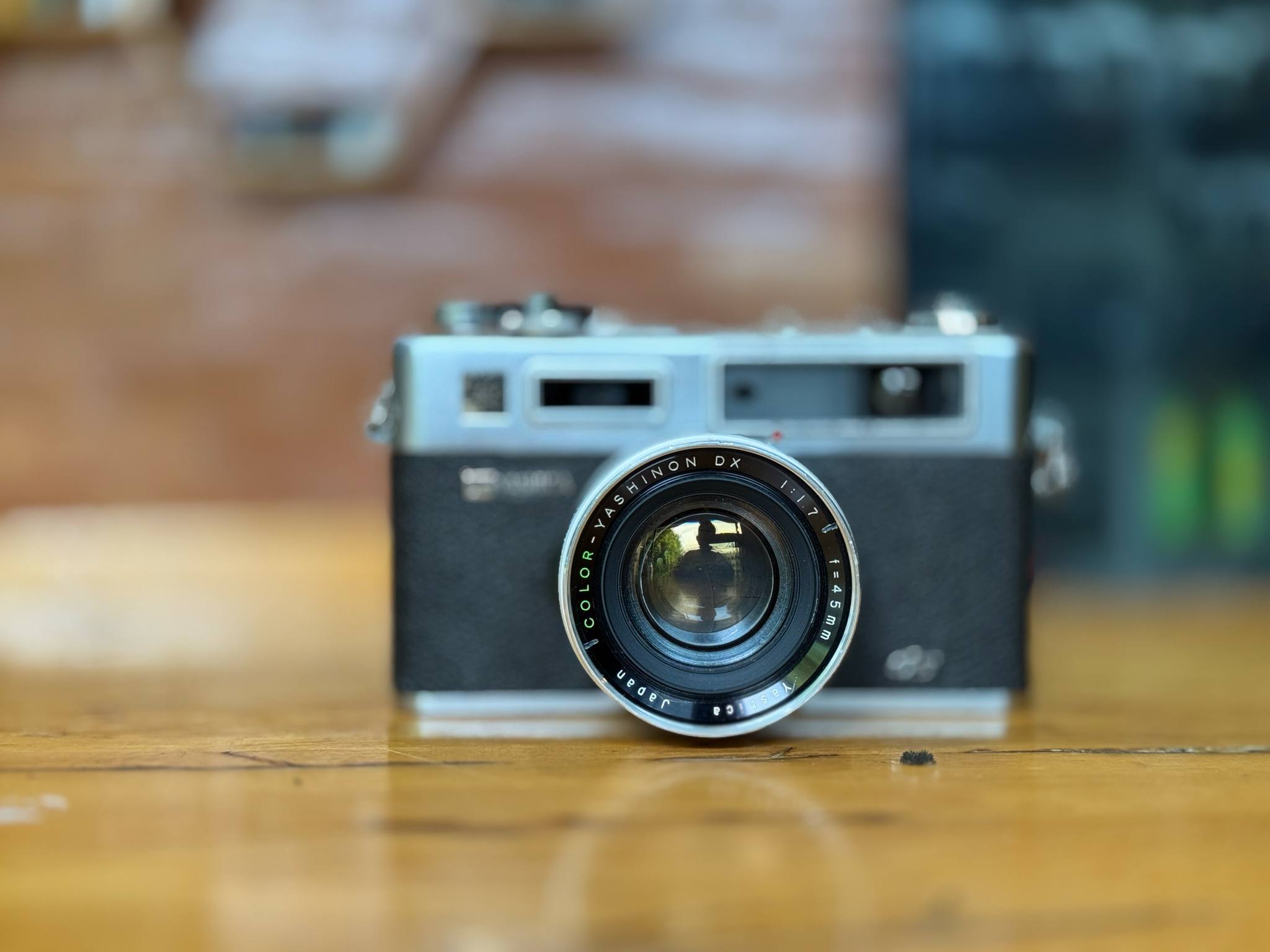 YASHICA ELECTRO 35 GS YASHICA COLOR YASHINON DX 45MM.F1.7