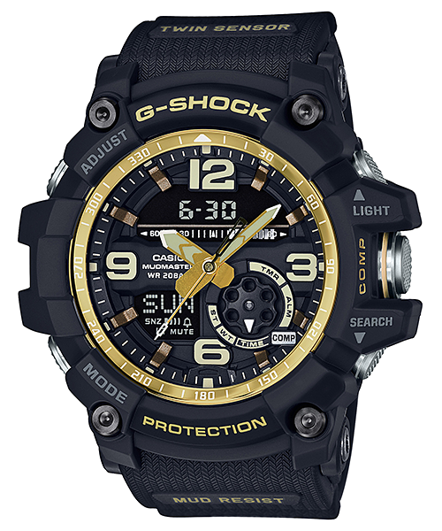 CASIO G-SHOCK นาฬิกาข้อมือ นาฬิกากันน้ำ นาฬิกาของแท้ ประกันศูนย์ CMG 1 ปี รุ่น GG-1000GB-1A นาฬิกาสีดำ