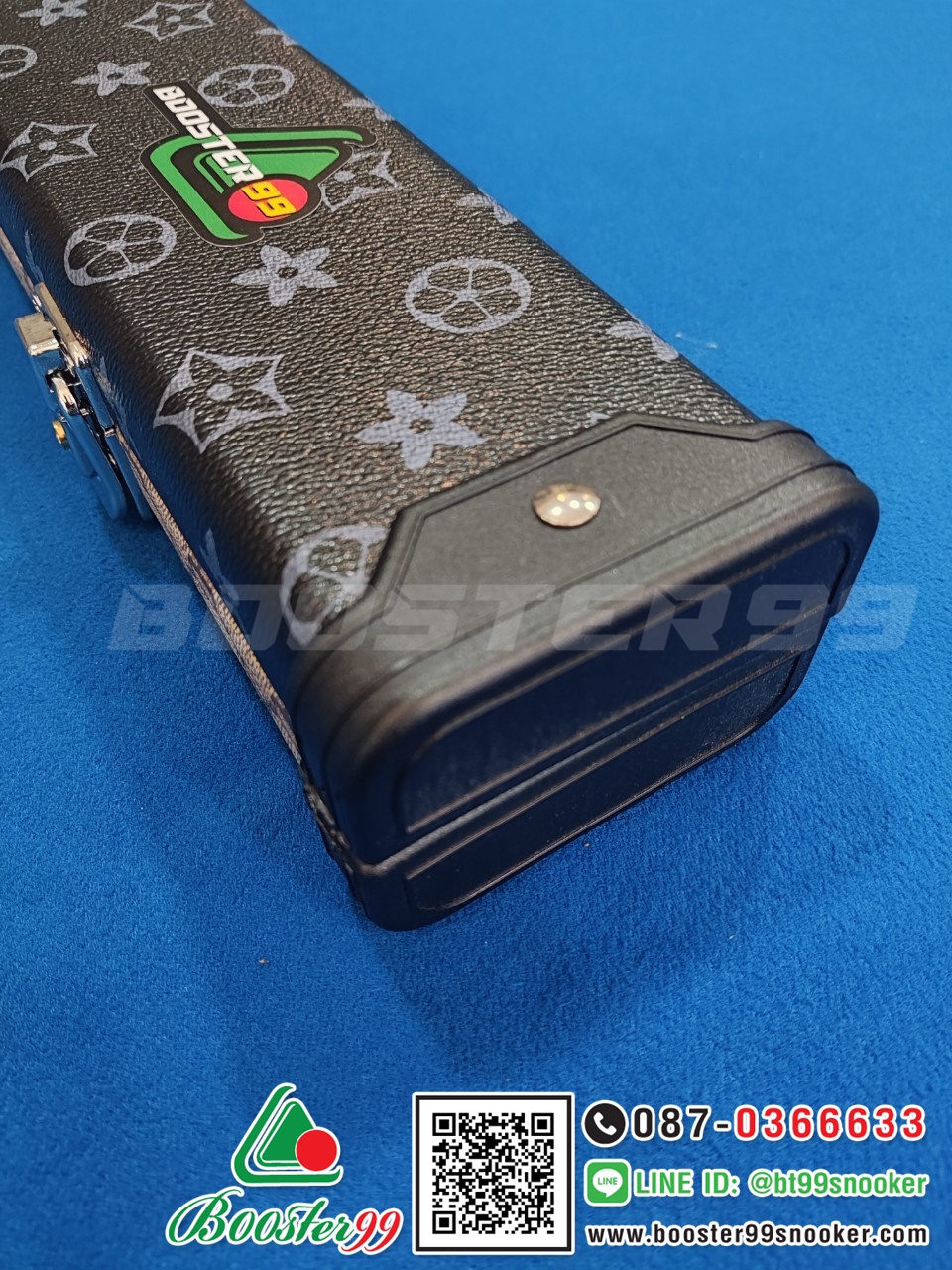 กล่องใส่ ไม้คิวต่อ 2ท่อน 3/4ส่วน หุ้มผ้าPVC (ไม่ขาดง่าย) รุ่นพิเศษ (ราคาต่อ 1ใบ)