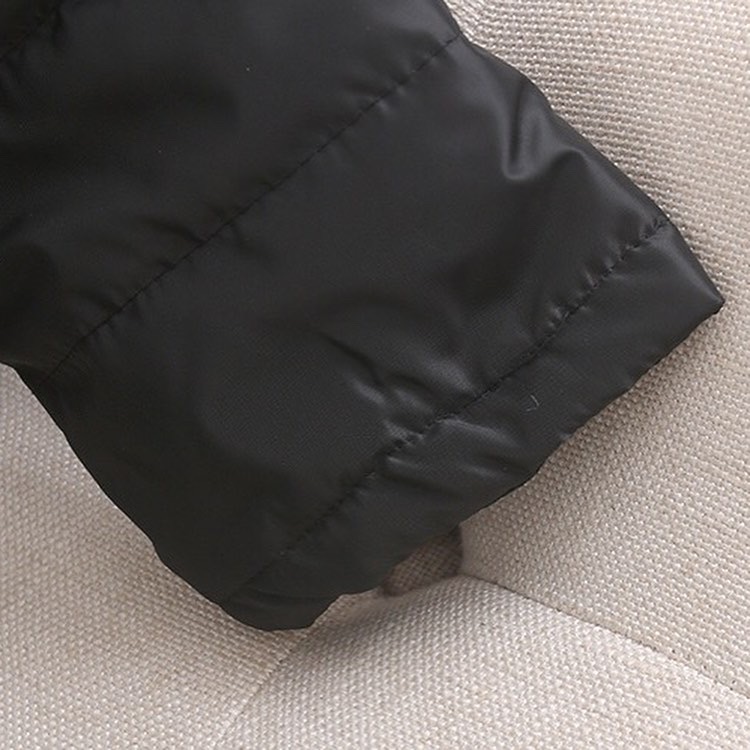 Ambiance เสื้อกันหนาว เสื้อฮู้ดเฟอร์ บุนวมอุ่น แบรนด์ AMBIANCE (padded puffer สำเนา ดำ