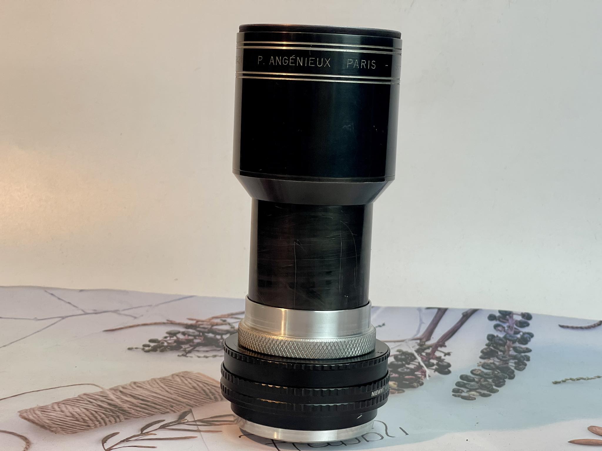 P.ANGENIEUX PARIS ST HEAND AX TYPE 75 F115-120 MODIFIED M39 MOUNT