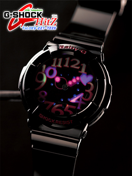 CASIO BABY-G นาฬิกาข้อมือ นาฬิกากันน้ำ นาฬิกาของแท้ ประกันศูนย์ CMG 1 ปี รุ่น BGA-130-1B นาฬิกาสีดำ
