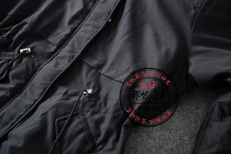 New look เสื้อโค้ทกันหนาว เสื้อปาร์กา parka ฮูทเฟอร์สีดำ แบรนด์ NEW LOOK อังกฤษ งานสวย บุนวมอุ่น คะ Size XS/S/M/L/XL/XXL/XXXL ดำ