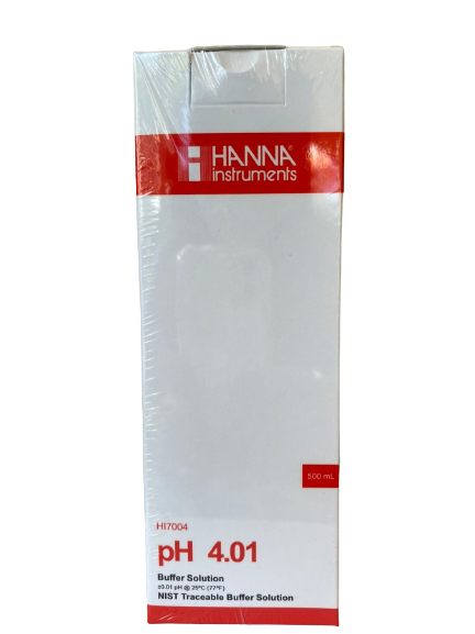 pH 4.01 Buffer Solution , 500 ml. Hanna™