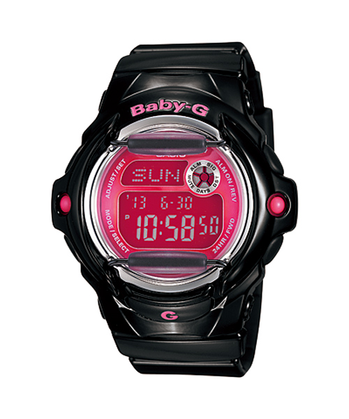 CASIO BABY-G นาฬิกาข้อมือ นาฬิกากันน้ำ นาฬิกาของแท้ ประกันศูนย์ CMG 1 ปี รุ่น BG-169R-1B นาฬิกาสีดำ