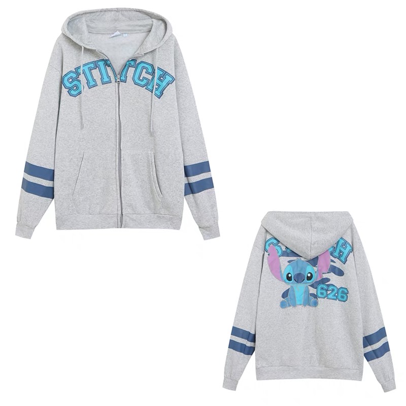 Stitch sweatshirt สติช เสื้อฮู้ด สีกรม SWEATSHIRT hoodie wallmart สเวตเตอร์ สเวตเชิ้ต แนวเสื้อเบสบอล Mickey สีทูโทน DISNEY มิคกี้ Classic สำเนา สำเนา สำเนา สำเนา สำเนา ทูโทน