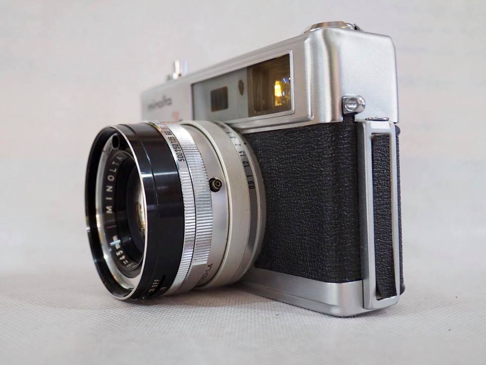 MINOLTA HI-MATIC 7S MINOLTA ROKKOR-PF45MM.F1.8