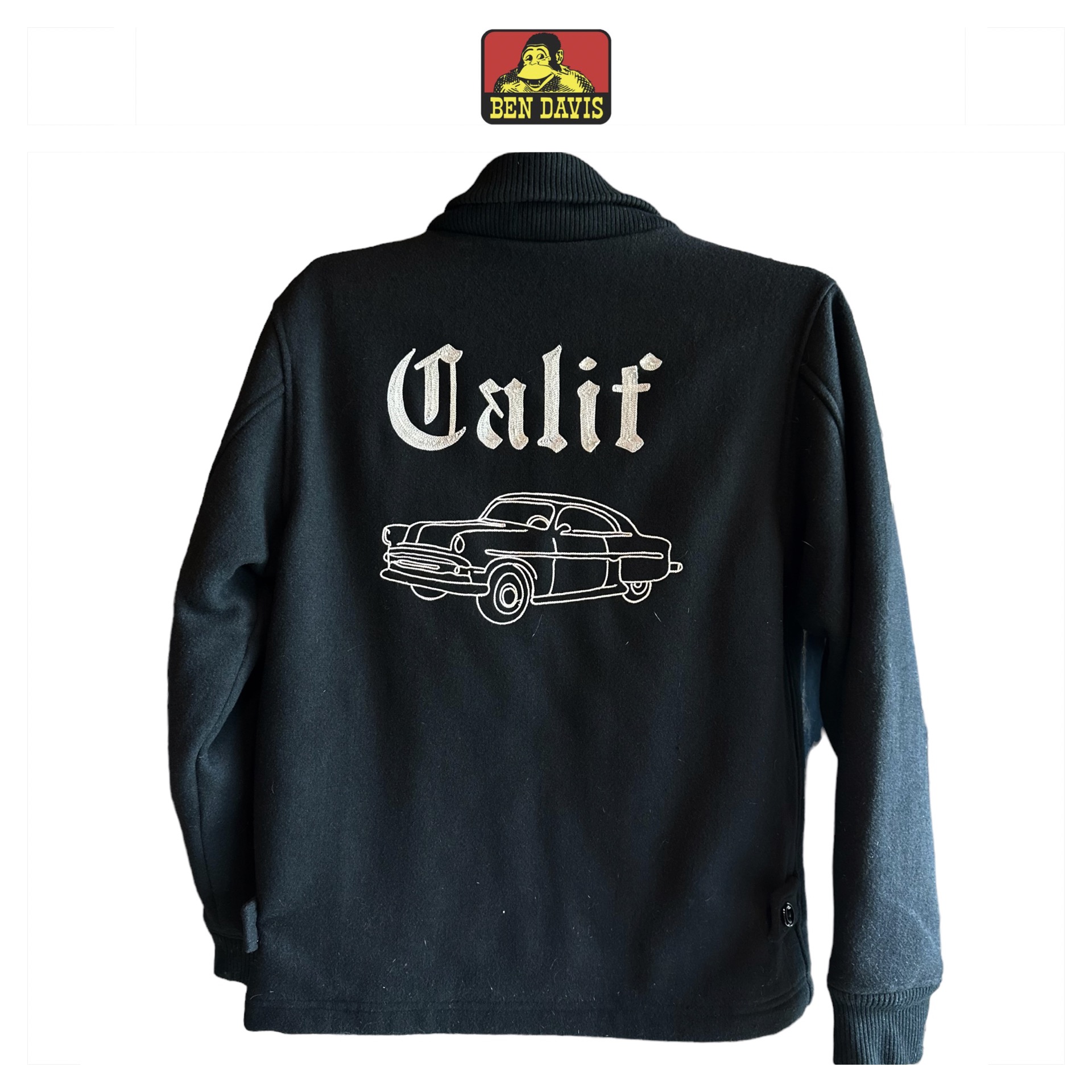 Ben davis เสื้อนอก เสื้อแจ็คเก็ต ผู้ชาย แบรนด์ Ben davis แท้ สีดำ เนื้อสักหลาด กันหนาว งานแท้ สวย เท่ห์ มาก คะ Size L/XL/XXL สำเนา สำเนา สำเนา ดำ