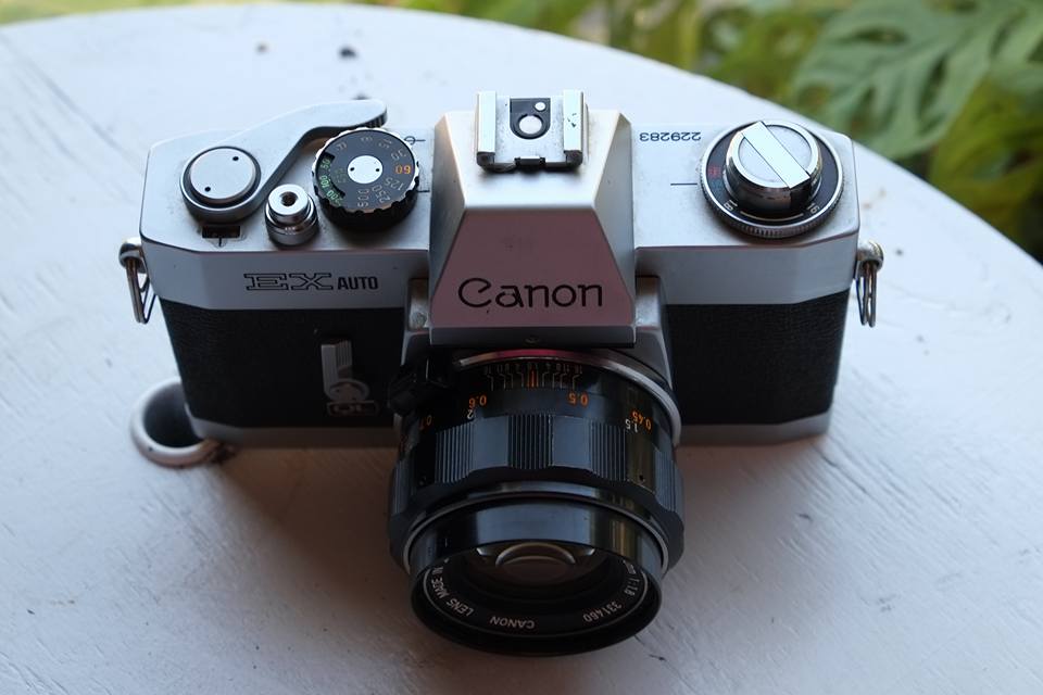 CANON EX AUTO QL CANON LENS EX 50MM.F1.8