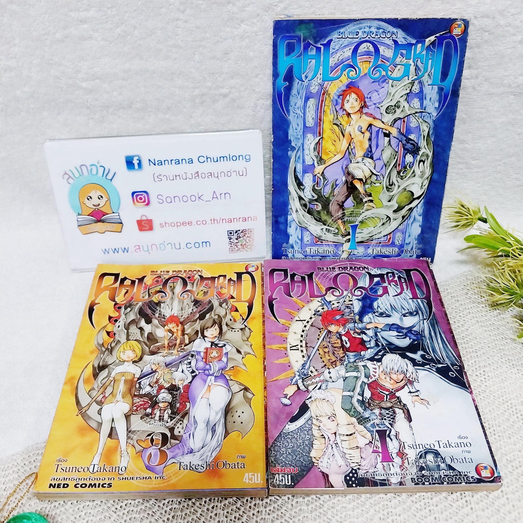 BLUE DRAGON RAL GARD 1-4 จบ / ขาดเล่ม 2