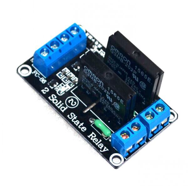 Solid State Relay 250V2A 2channel รีเลย์แบบอิเล็กทรอนิกส์