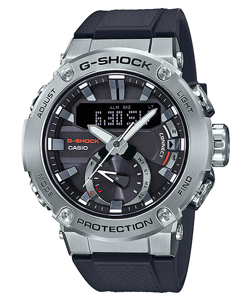 CASIO G-SHOCK นาฬิกาข้อมือ นาฬิกากันน้ำ นาฬิกาของแท้ ประกันศูนย์ CMG 1 ปี รุ่น GST-B200-1A นาฬิกาสีดำ