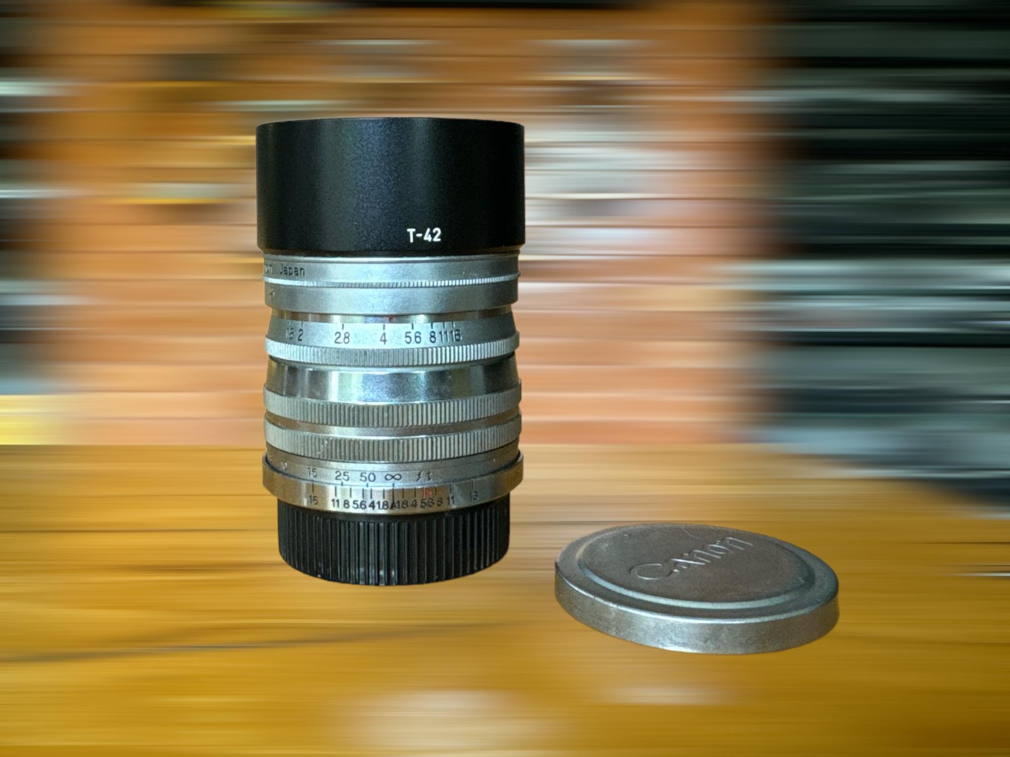 CANON LENS 50MM.F1.8 LTM.