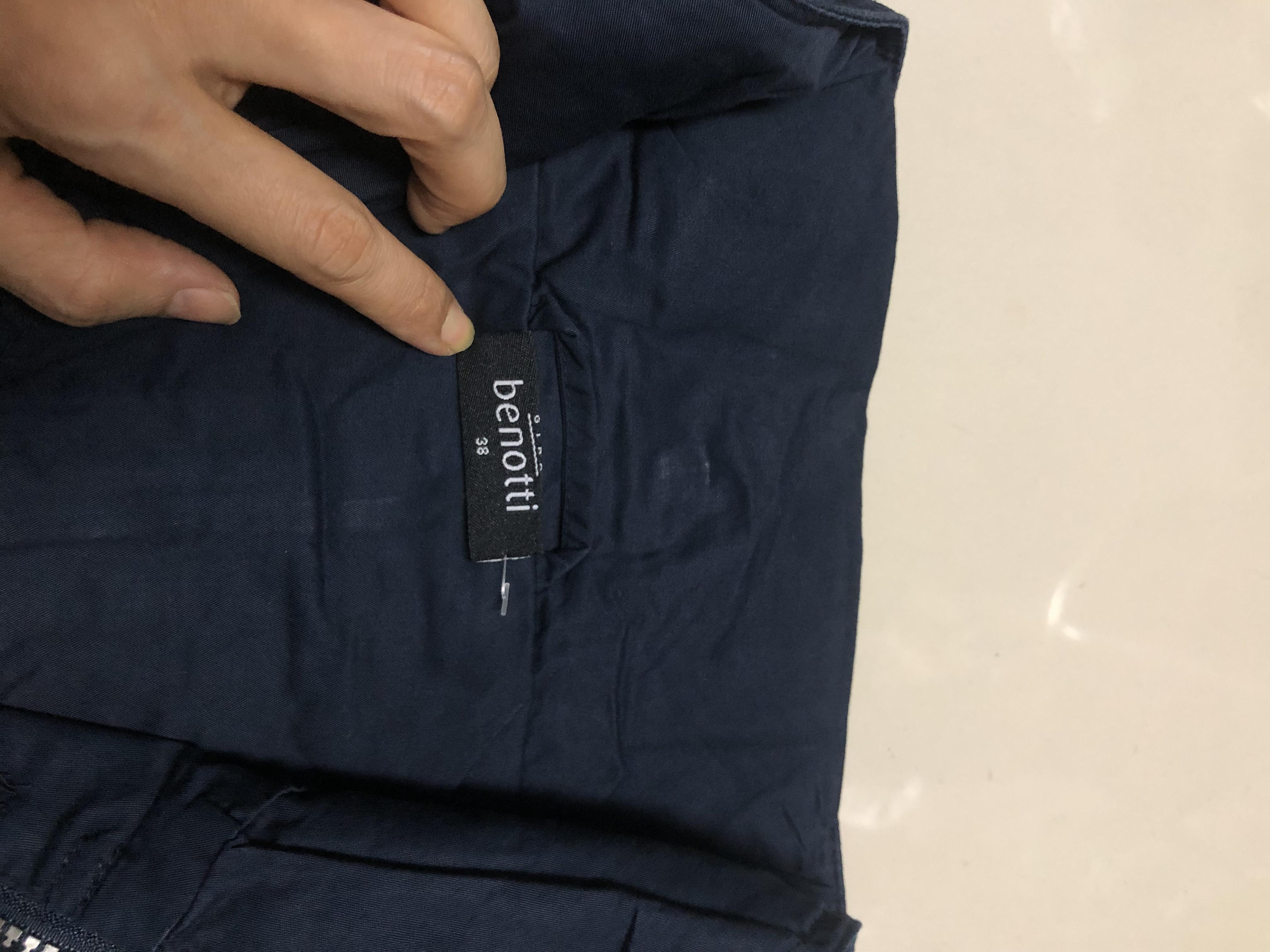 Gina Benotti เสื้อนอก เสื้อคลุมหมวกฮู้ด เสื้อแจ็คเก็ต สีน้ำเงิน แบรนด์ GINA BENOTTI น้ำเงิน