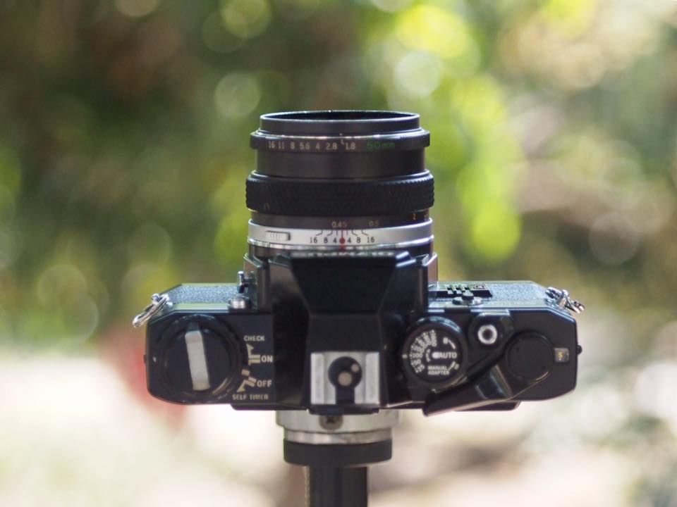 OLYMPUS OM10 OLYMPUS OM SYSTEM F. ZUIKO AUTO S 50MM. F1.8