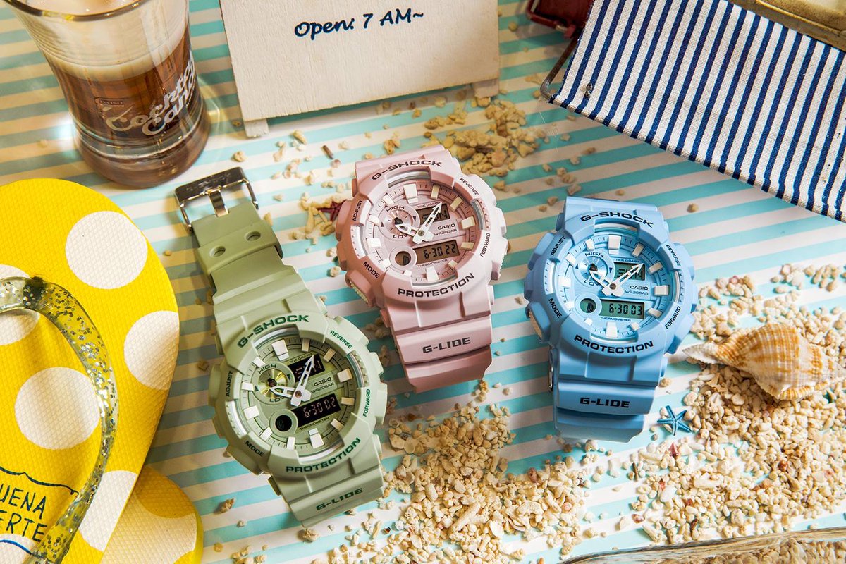 CASIO G-SHOCK นาฬิกาข้อมือ นาฬิกากันน้ำ นาฬิกาของแท้ ประกันศูนย์ CMG 1 ปี รุ่น GAX-100CSA-2A นาฬิกาสีฟ้า