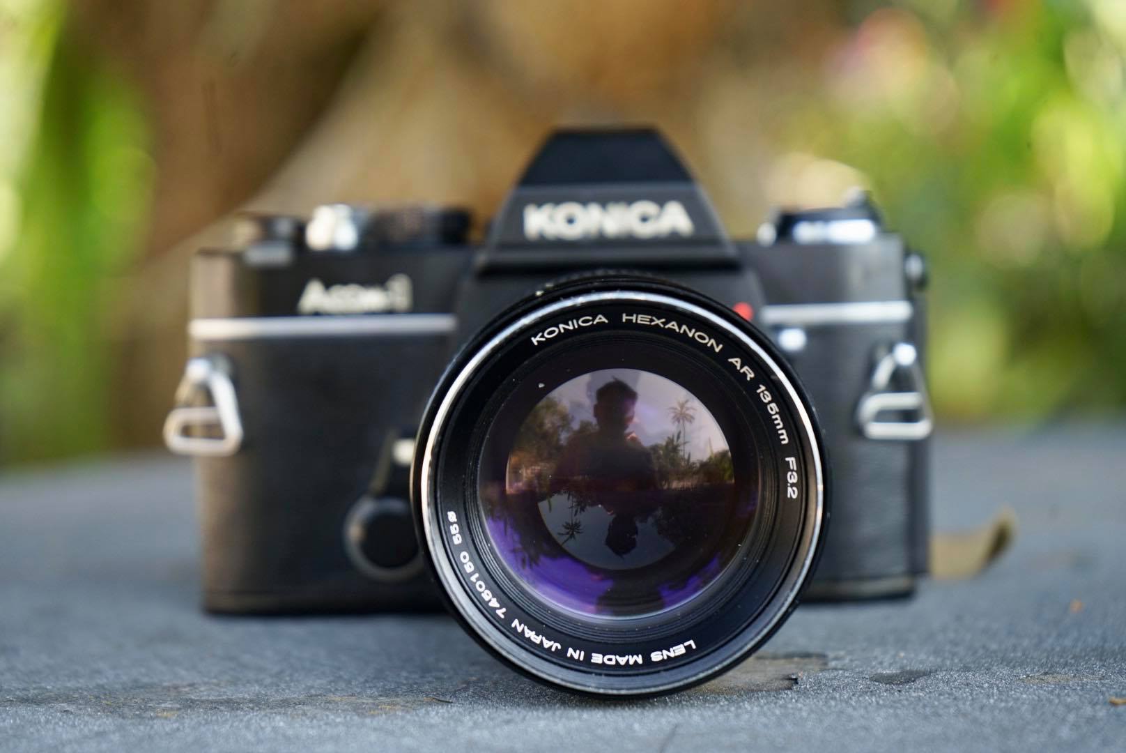 KONICA ACOM-1 KONICA HEXANON AR 135MM.F3.2