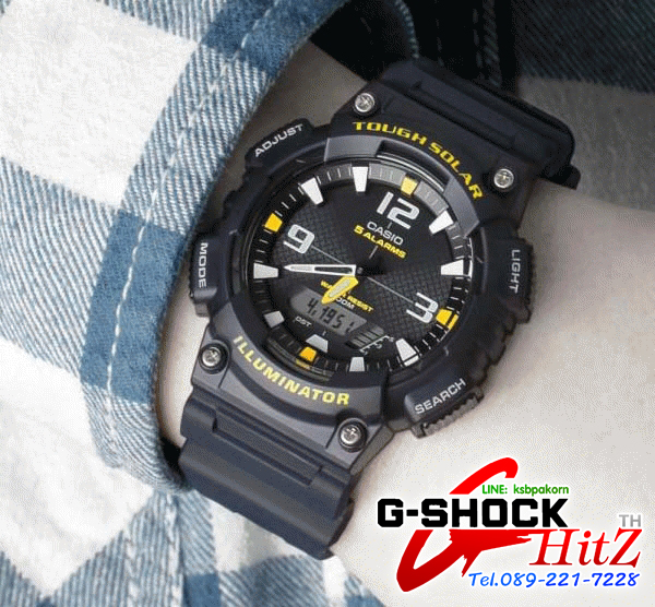 CASIO นาฬิกาคาสิโอ นาฬิกาข้อมือ นาฬิกากันน้ำ นาฬิกาของแท้ ประกันศูนย์ CMG 1 ปี รุ่น AQ-S810W-2A นาฬิกาสีกรม