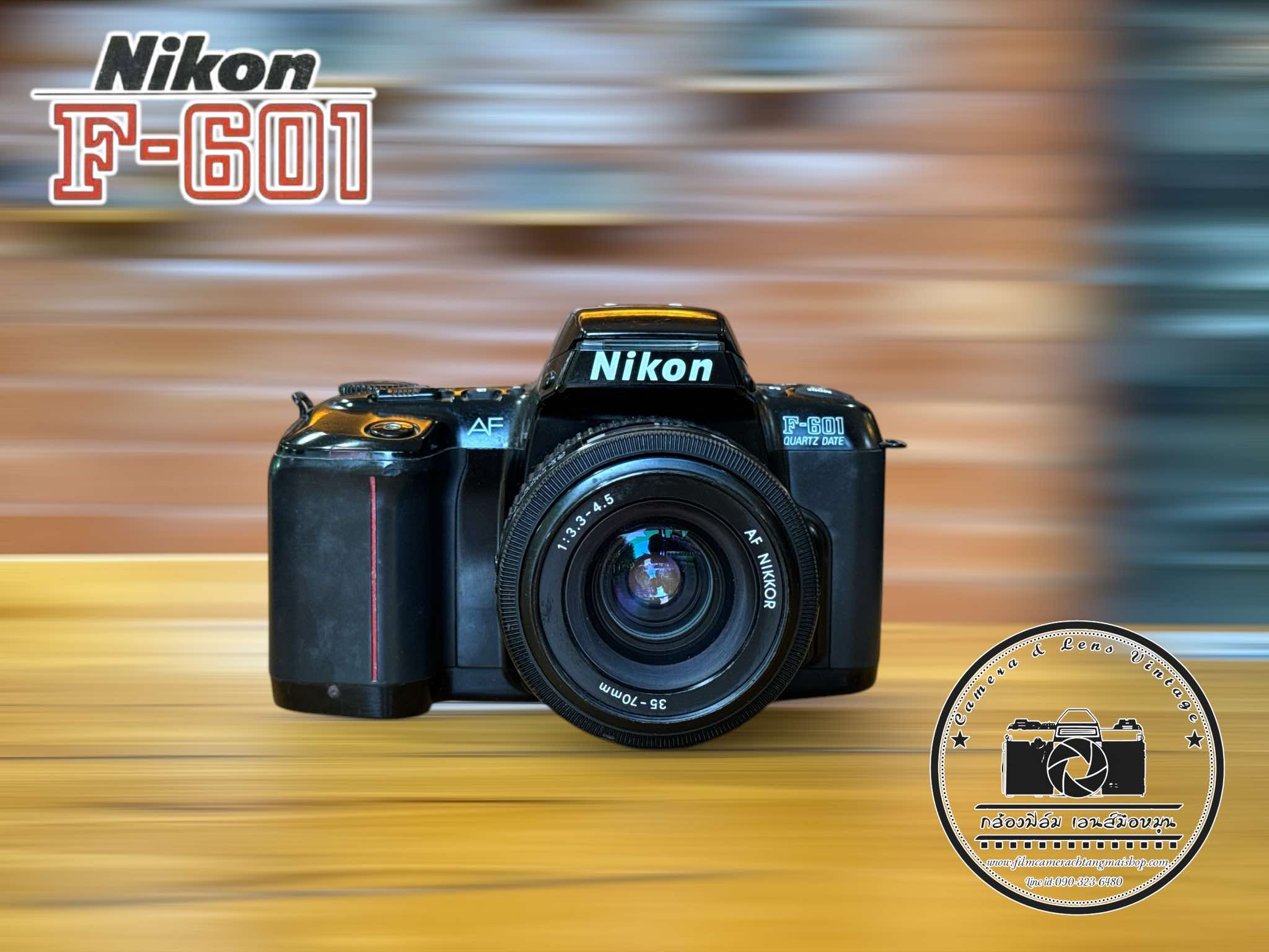 NIKON F-601 QUARTZ DATE AF NIKKOR 35-70MM.F3.3-4.5