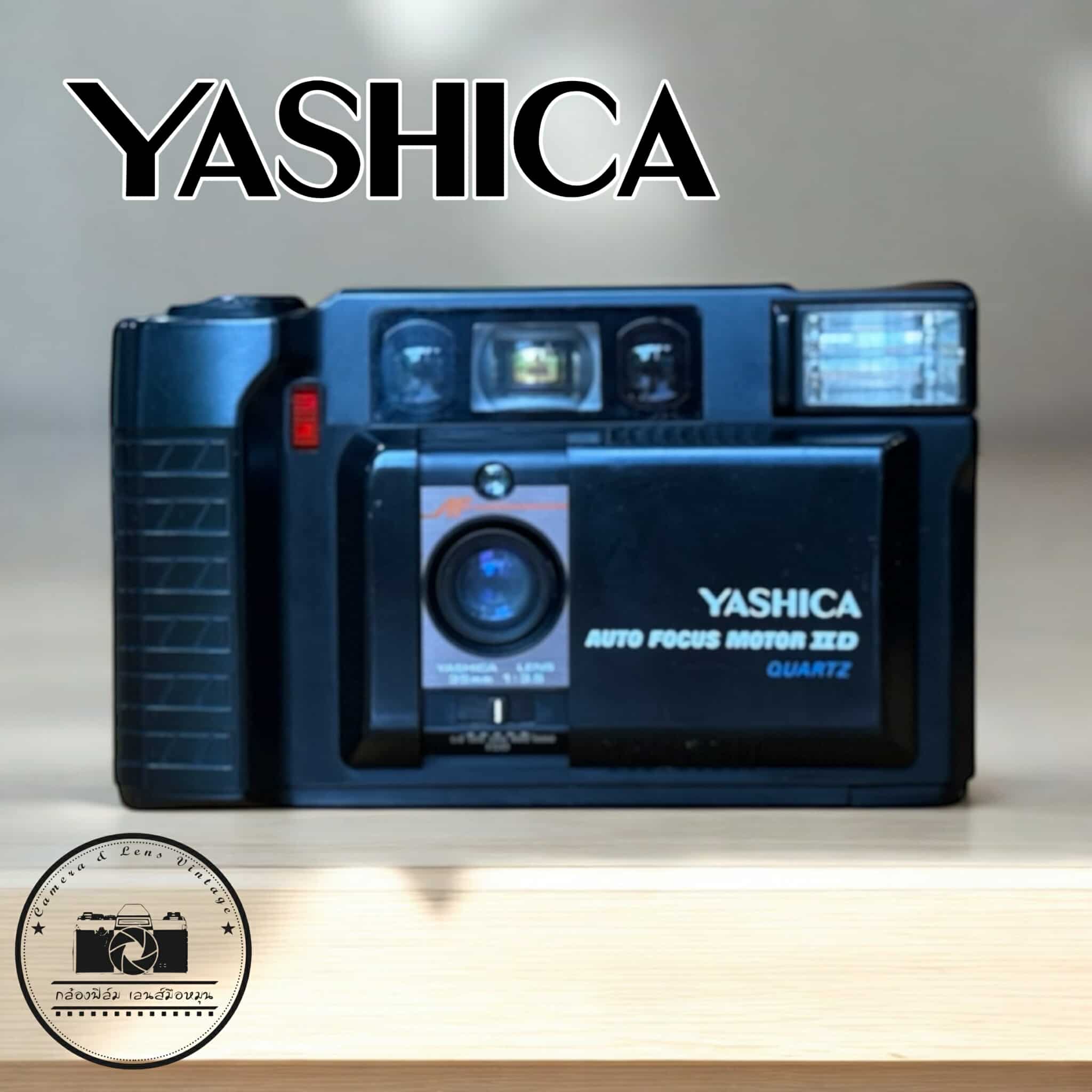 YASHICA AUTO FOCUS MOTOR IID QUARTZ YASHICA LENS 35MM.F3.5