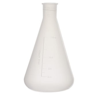 Erlenmeyer Flask Plastic ขวดรูปชมพู่พลาสติก