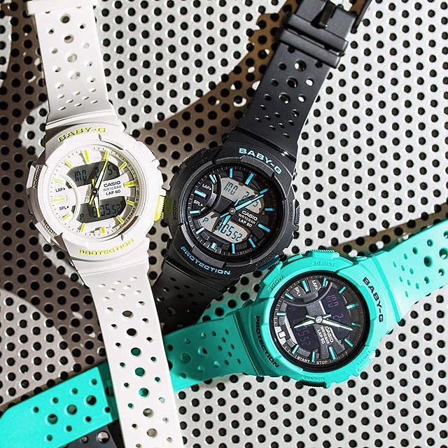 CASIO BABY-G นาฬิกาข้อมือ นาฬิกากันน้ำ นาฬิกาของแท้ ประกันศูนย์ CMG 1 ปี รุ่น BGA-240-7A2 นาฬิกาสีขาว