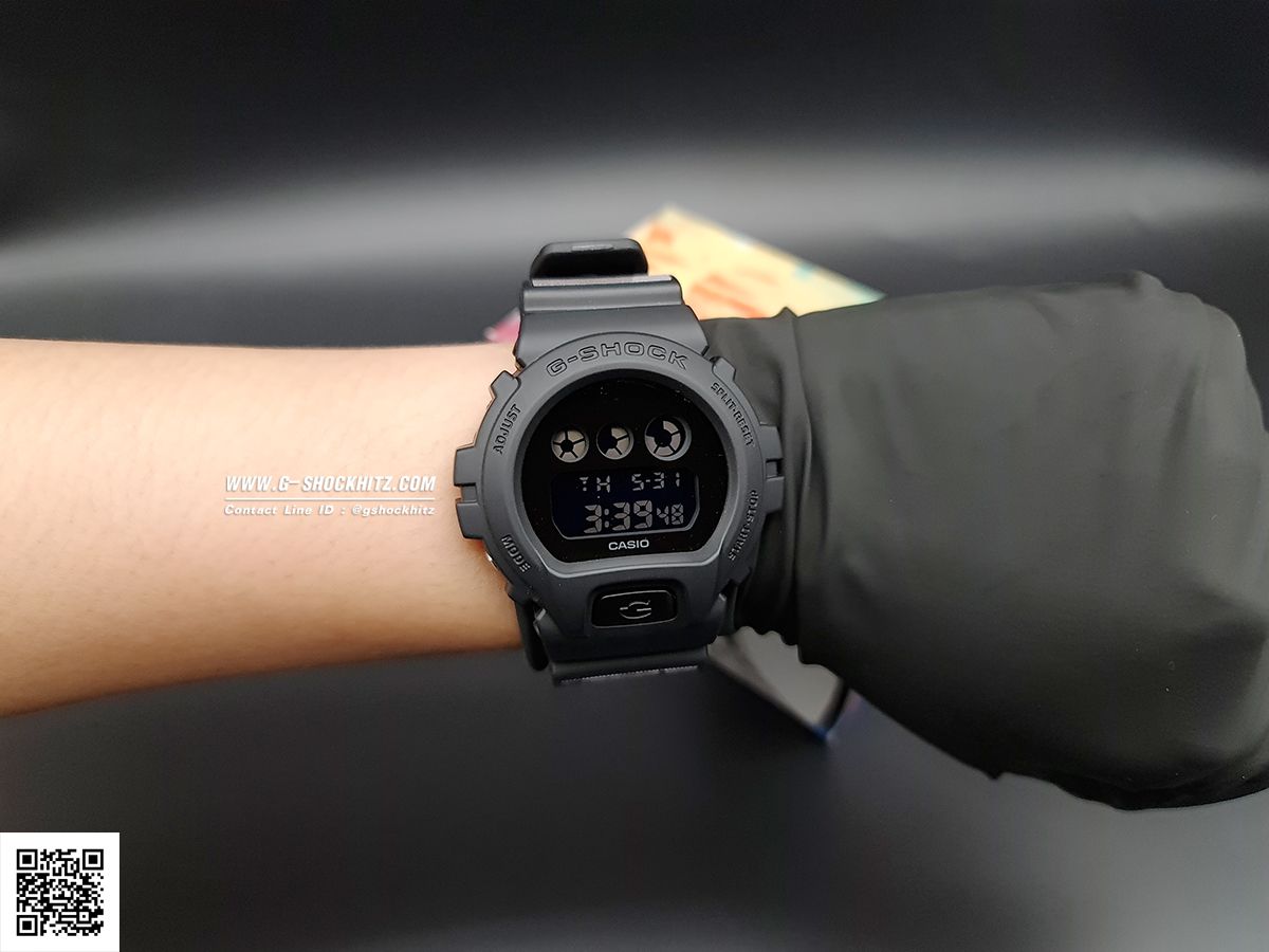 CASIO MID YEAR SALE G-SHOCK พร้อมส่ง นาฬิกาข้อมือ นาฬิกากันน้ำ นาฬิกาของแท้ ประกันศูนย์ CMG 1 ปี รุ่น DW-6900BBA-1STCR LIMITED นาฬิกาสีดำ