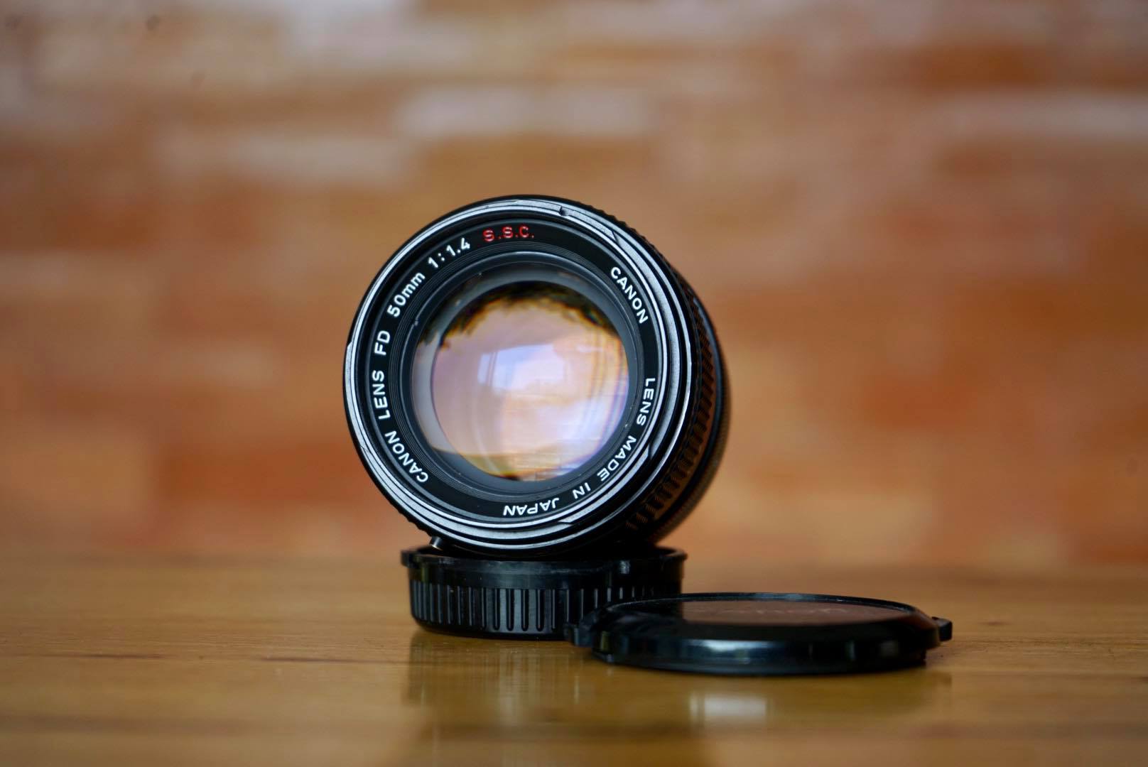 Canon LENS FD 50MM.F1.4 S.S.C FD MOUNT