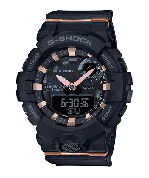 CASIO G-SHOCK นาฬิกาข้อมือ นาฬิกากันน้ำ นาฬิกาของแท้ ประกันศูนย์ CMG 1 ปี รุ่น GMA-B800-1A นาฬิกาสีดำ