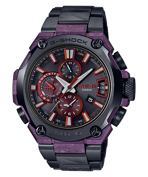 CASIO G-SHOCK นาฬิกาข้อมือ นาฬิกากันน้ำ นาฬิกาของแท้ ประกันศูนย์ CMG 1 ปี รุ่น MRG-G2000GA-1A นาฬิกาสีดำ