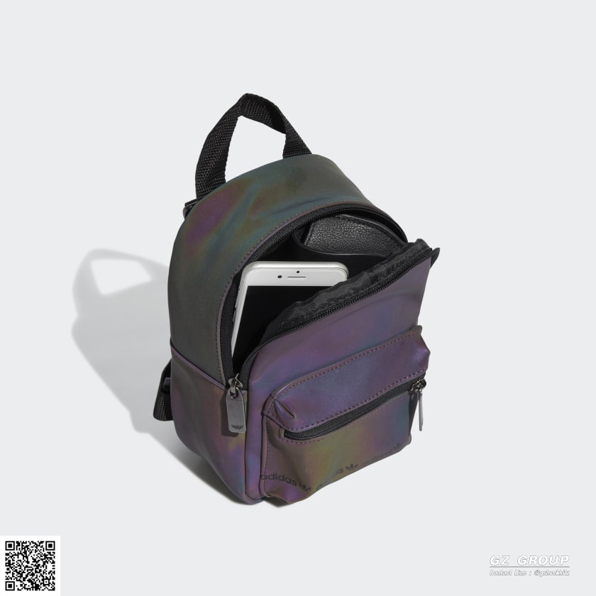 Adidas กระเป๋าเป้ขนาดเล็ก พร้อมส่ง สีม่วง