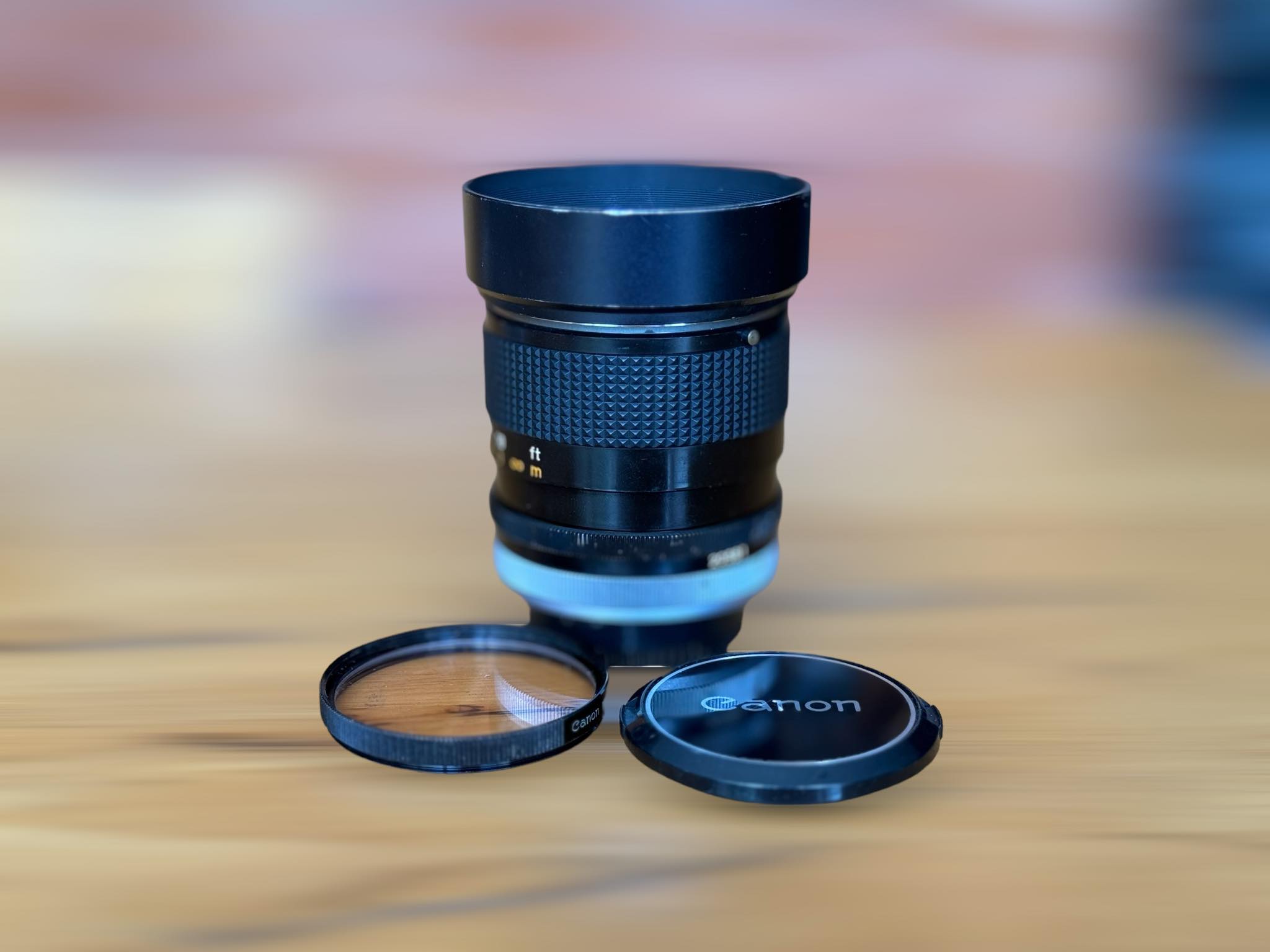 CANON LENS FD 35MM.F2 SILVER NOSE FD MOUNT