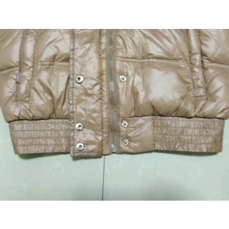 เสื้อกันหนาว ขนเป็ด แต่งหมวกฮูท สีดำ brandname ดัง ยุโรป MONCLER