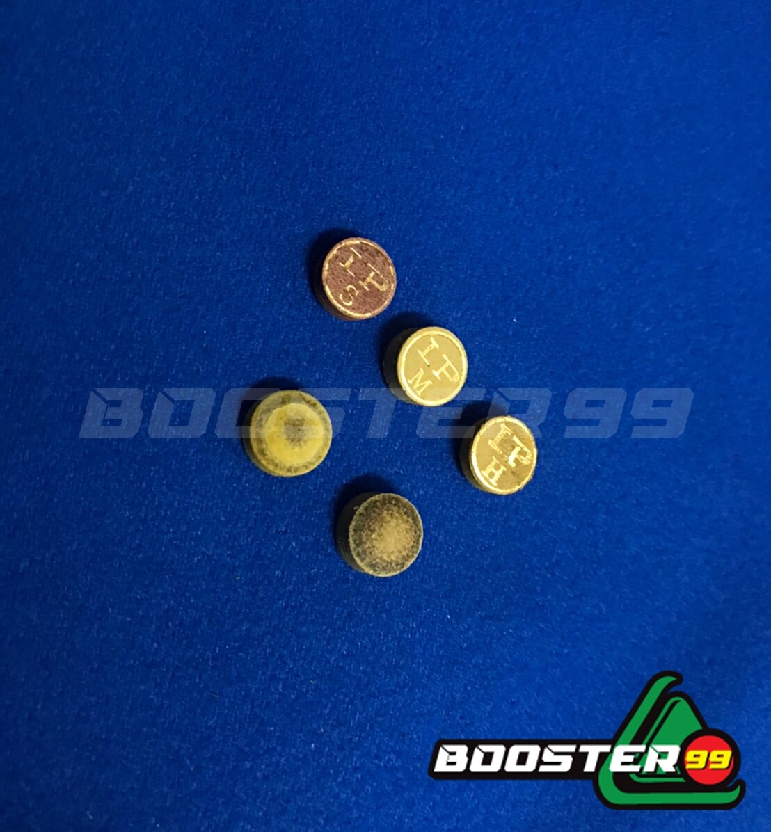 [CL13-CL15] หัวคิว Lp-top ฉลากดำ 11มิล (S/M/H) (ราคาต่อ 1 หัว)