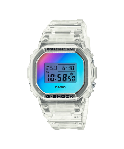 CASIO G-SHOCK นาฬิกาข้อมือ นาฬิกากันน้ำ นาฬิกาของแท้ ประกันศูนย์ CMG 1 ปี รุ่น DW-5600SRS-7 นาฬิกาหลากสี