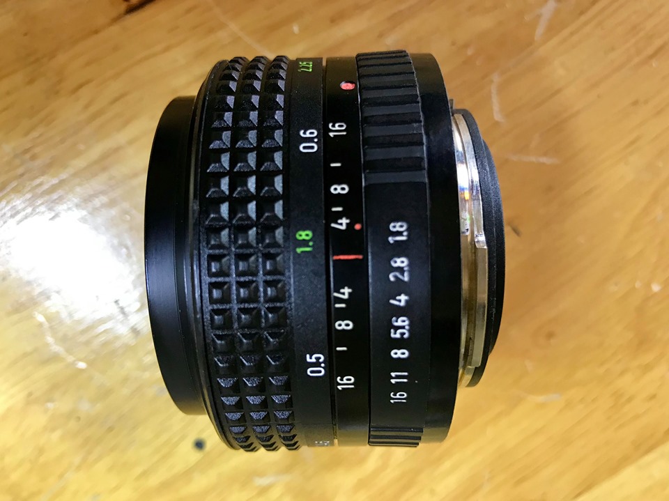PENTACON PRAKTICA 50MM.F1.8MC PB MOUNT