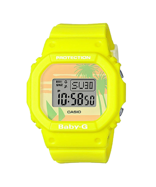 CASIO BABY-G นาฬิกาข้อมือ นาฬิกากันน้ำ นาฬิกาของแท้ ประกันศูนย์ CMG 1 ปี รุ่น BGD-560BC-9D นาฬิกาสีเหลือง