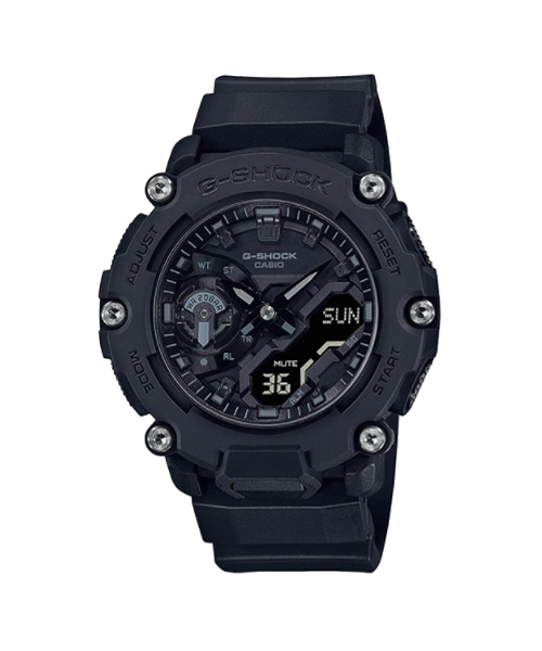 CASIO G-SHOCK นาฬิกาข้อมือ นาฬิกากันน้ำ นาฬิกาของแท้ ประกันศูนย์ CMG 1 ปี รุ่น GA-2200BB-1A นาฬิกาสีดำ