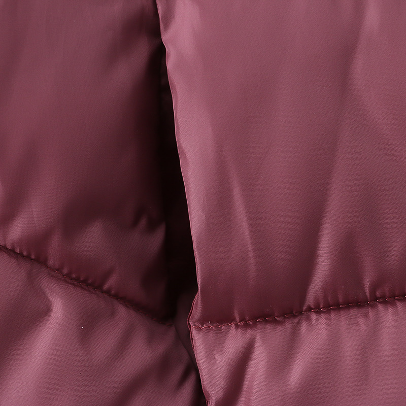 เสื้อกันหนาว เสื้อฮู้ดเฟอร์ บุนวมอุ่น สีแดง แบรนด์ INEXTENSO (padded puffer coat สำเนา