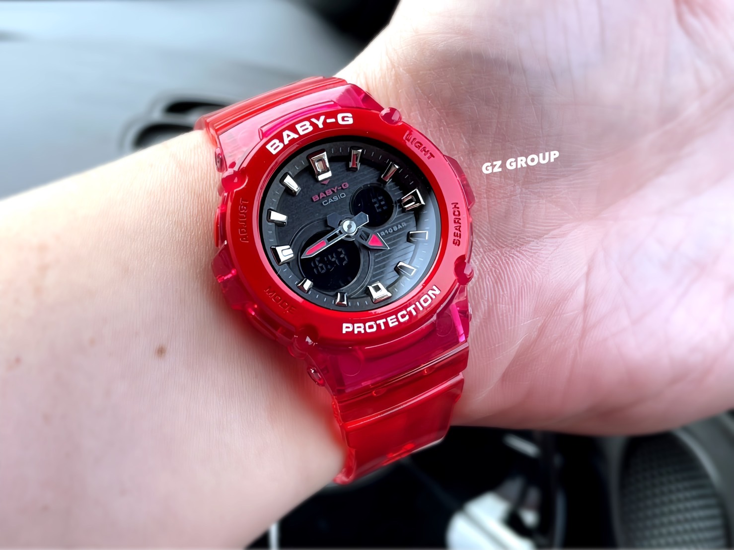 CASIO BABY-G นาฬิกาข้อมือ นาฬิกากันน้ำ นาฬิกาของแท้ ประกันศูนย์ CMG 1 ปี รุ่น BGA-270S-4A นาฬิกาสีชมพู