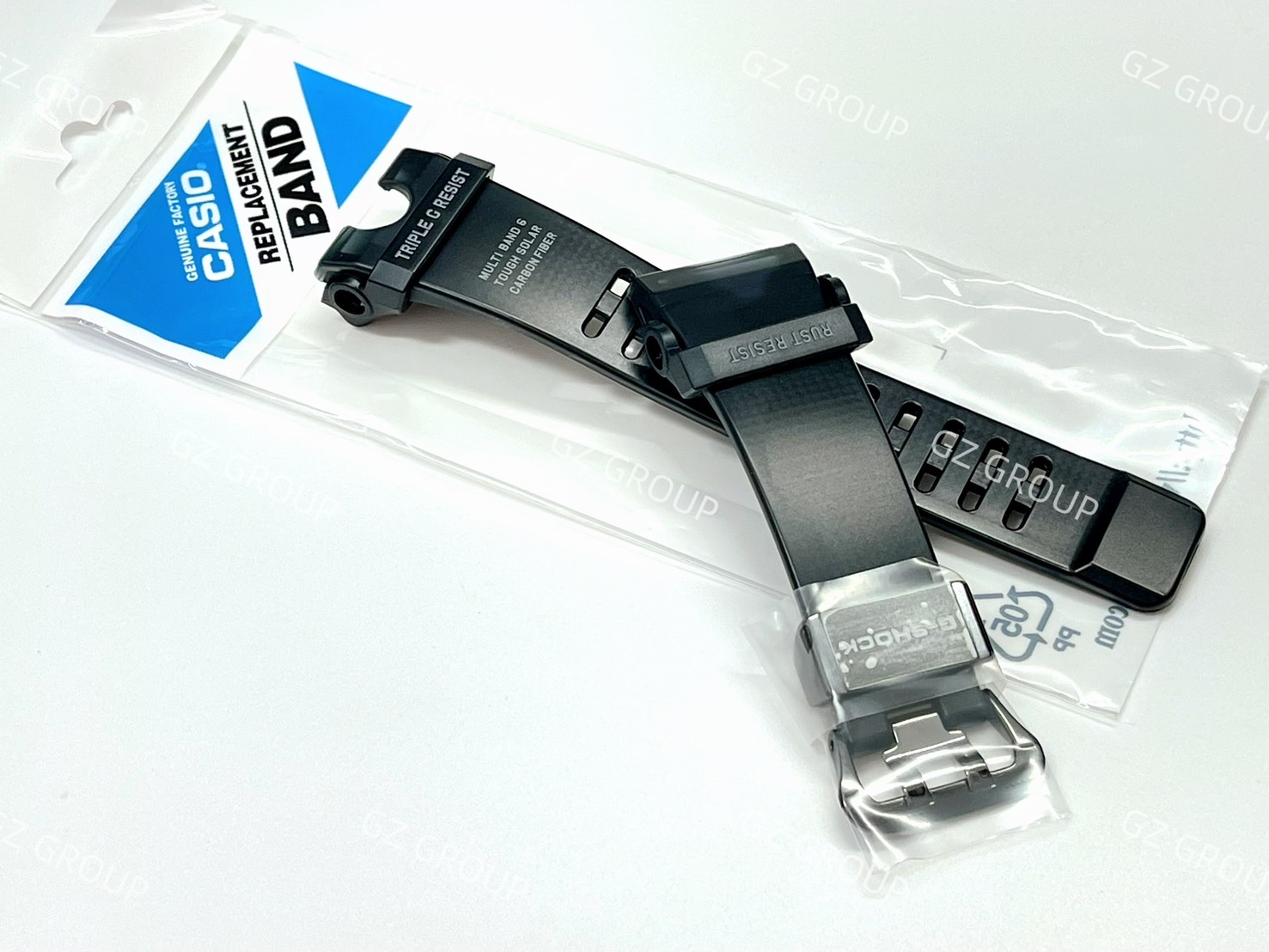 CASIO GENUINE FACTORY CASIO REPLACEMENT อะไหล่นาฬิกา G-SHOCK รุ่น GWR-B1000-1A1 อะไหล่สีดำ