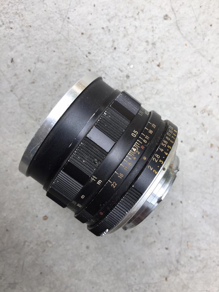 MINOLTA AUTO ROKKOR PF 55MM. F2 MD MOUNT